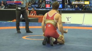 2016 | KYIV | FS | 65KG | 1/8 | REECE HUMPHREY (USA) 2-12 LOGAN STIEBER (USA)