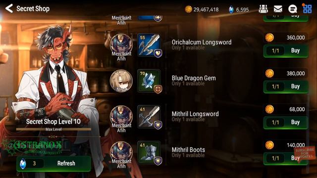 EPIC SEVEN Secret Shop Refresh (950 Skystones) for Covenant Bookmarks & Gear! Epic 7 [Guide & Tips] смотреть онлайн