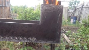 Мангал с трубой своими руками от Шамана