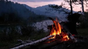 Слушать Тишину. Огонь. Расслабляющие Звуки Природы Для Сна и Отдыха (без рекламы)