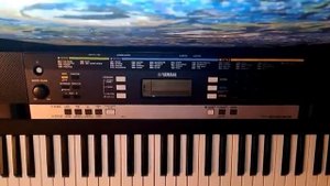 Jan Hammer. Crockett's Theme. Yamaha PSR-E243