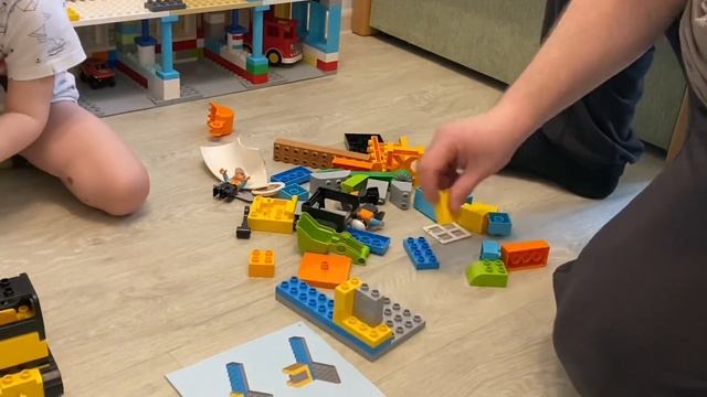 Распаковка Lego Duplo 10990 Строительная площадка смотреть онлайн