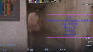 CS2 fps test (ryzen 5 5600 + RX 5700 XT)