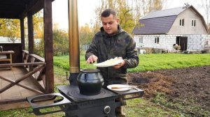 МОЙ ЛЮБИМЫЙ СУП С КОПЧЕНЫМИ РЕБРАМИ В АФГАНСКОМ КАЗАНЕ