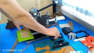 Ручной пресс вырубка картона