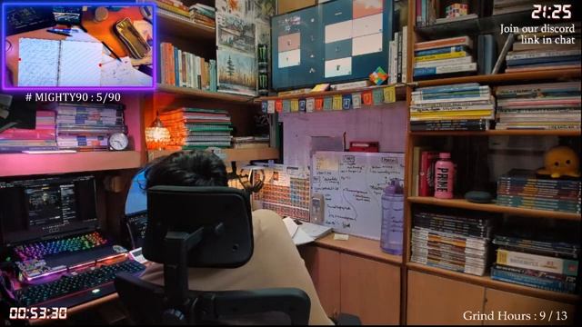 study with me live ? | 90 DAYS ULTRA HARD GRIND | MIGHTY90™ DAY 5⚡JEE 2024 RANK PUSHING? DAY 537 смотреть онлайн