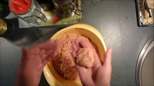 Рыбные котлеты из фарша гольца.
