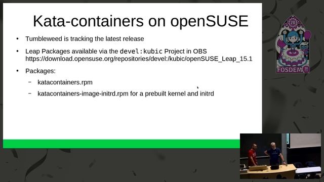 Kata Containers on openSUSE смотреть онлайн