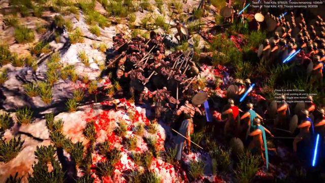 JEDIS & SPARTANS RESCUE HEROES FROM 2,000,000 ORCS | Ultimate Epic Battle Simulator 2 | UEBS 2 смотреть онлайн