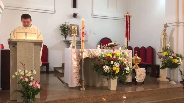 Проповедь о. Марэка на Святой Мессе в г. Сургуте 04.05.2020 смотреть онлайн