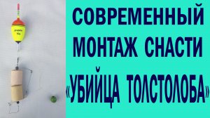 Современный монтаж снасти УБИЙЦА ТОЛТОЛОБА.