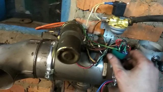 Печка ЗАЗ в гараж на газу