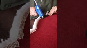 Обработка краёв ковра | Как сделать аккуратный край | ТАФТИНГ