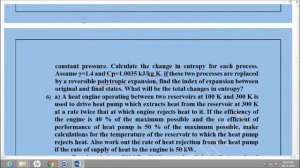 ME6301-Engineering Thermodynamics (ETD) important question |   Thermodynamics important question