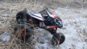 бездорожье на радиоуправляемой машине. масштаб 1 к 10. crawler pilotage