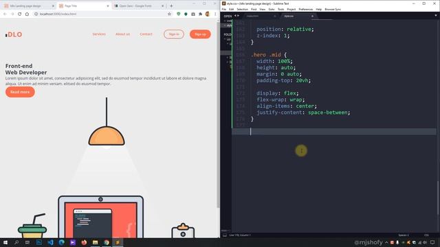 How To Make a Responsive Website!? | HTML CSS Website Design Project
