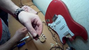 Ремонт китайской электрогитары Stratocaster. Ремонт анкера. Часть 1