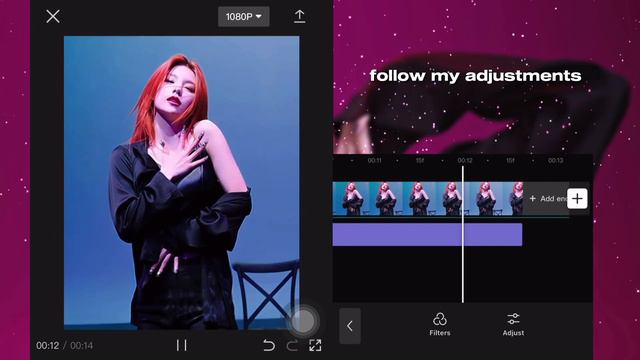 tutorial: kpop "ASHLEY, LOOK AT ME" tiktok trend edit || capcut tutorial смотреть онлайн