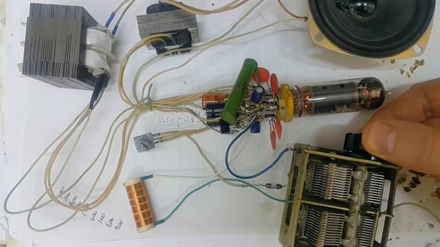 Радио на лампе 6Ф5П смотреть онлайн