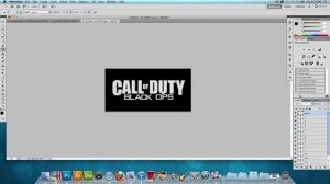 Photoshop Tutorial: "Call of Duty: Black Ops" Logo and Grunge Wallpaper