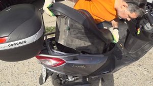 SYM Joyride 200i EVO-  ОБЗОР+ Маленькое ТО.