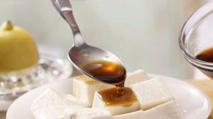 Шелковый тофу. Японская закуска.