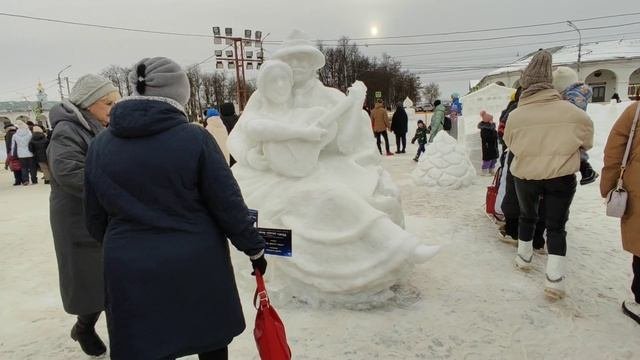 Фестиваль Скульптур из снега в Костроме 2023 г. Участник 14