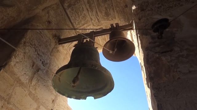 Колокольня Храма Гроба Господня, Иерусалим, Старый город. Рождество Христово 2017 г. смотреть онлайн