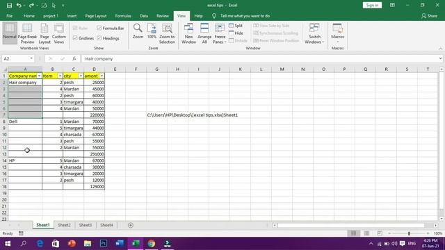 10 Excel tips and trick|Excel tips and tricks|Exceltips 2021|Top  tricks of excel| excel tips|#Exce