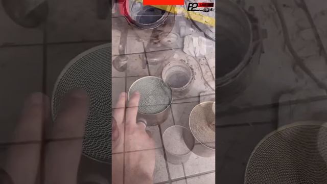 Замена разрушающего катализатора на металлический универсальный катализатор Kia/Hyundai смотреть онлайн