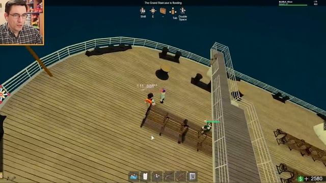 КАТАЛСЯ НА ЛИФТЕ ТИТАНИКА, ВЫКЛЮЧИЛСЯ СВЕТ - Что будет с лифтом? Роблокс Титаник - Roblox Titanic смотреть онлайн