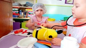 Сюжетно-ролеавая игра в детском саду "Доктор"