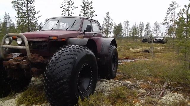 Нива на больших колесах смотреть онлайн