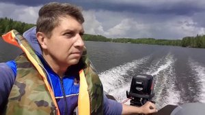 Обзор, первый запуск Tohatsu 9,8, обкатка и лодка Флагман 320