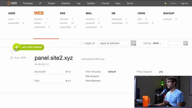 Free cPanel Alternative ➡ Vesta Control Panel + Softaculous Apps (full tutorial) смотреть онлайн