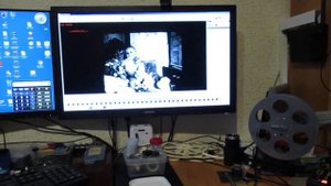 Аппарат для оцифровки 16мм киноплёнки из КПШ-4