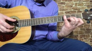 Аккорд Dm/C# на гитаре