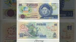 Банкноты мира.Banknotes of the world.Банкноты Багамских островов.Banknotes of the Bahamas.Startup134
