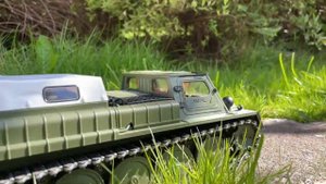 UPGRADED WPL E1 GAZ 71 WITH PRE PRODUCTION METAL TRACKS! WPL E1KM