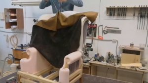 Каминное кресло  своими руками DIY