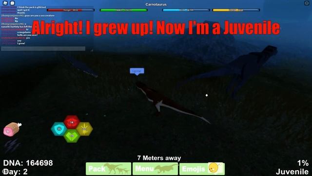 Roblox Dinosaur Simulator - Carnotaurus Survival Life - Part 1 смотреть онлайн