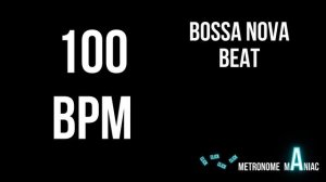 Drum loop - Bossa nova - 100 BPM