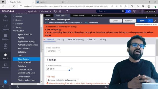 Must watch video - Class and class group in Pega