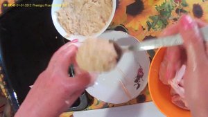 КУРИНЫЕ КРЫЛЫШКИ ФАРШИРОВАННЫЕ. ОЧЕНЬ ВКУСНО!