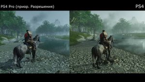 Ghost of Tsushima — PS4 Pro vs PS4 сравнение графики