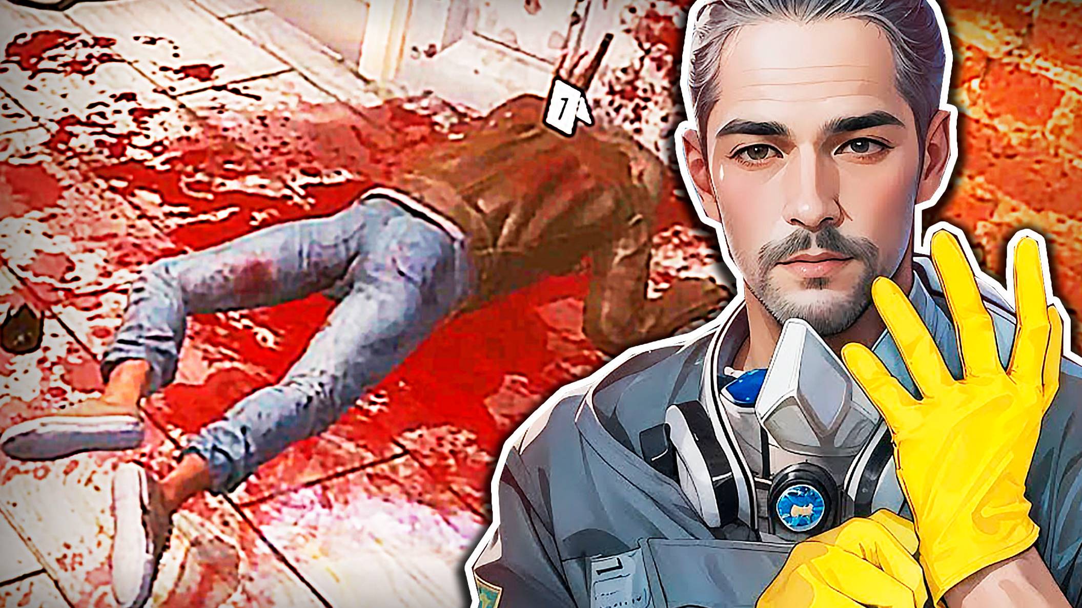 УБРАЛ ДОМ СЕРИЙНОГО УБИЙЦЫ - Crime Scene Cleaner #1 Прохождение Игры