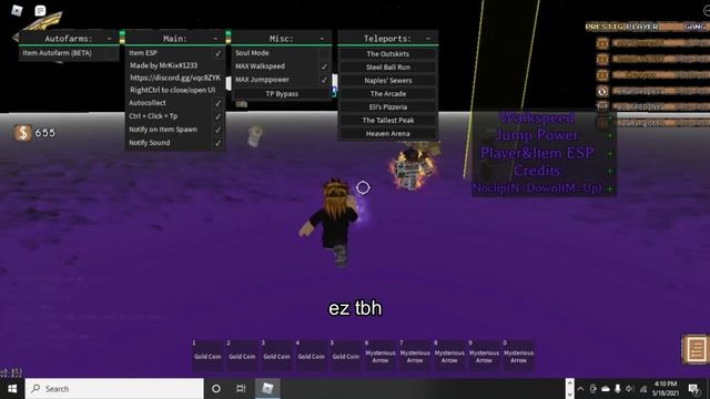 (PATCHED, check new video for script) [YBA] Best yba item farm script смотреть онлайн