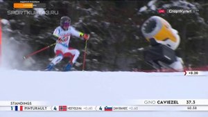 Горные лыжи. Кубок мира. Альта Бадиа. Мужчины. Слалом-гигант. 1-я попытка.mp4