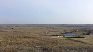 Вид с горы Буха на г. Борзя