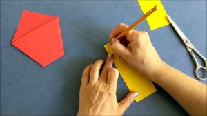 Оригами картошка фри из Макдональдса | How to make easy & simple paper French fries from McDonald's